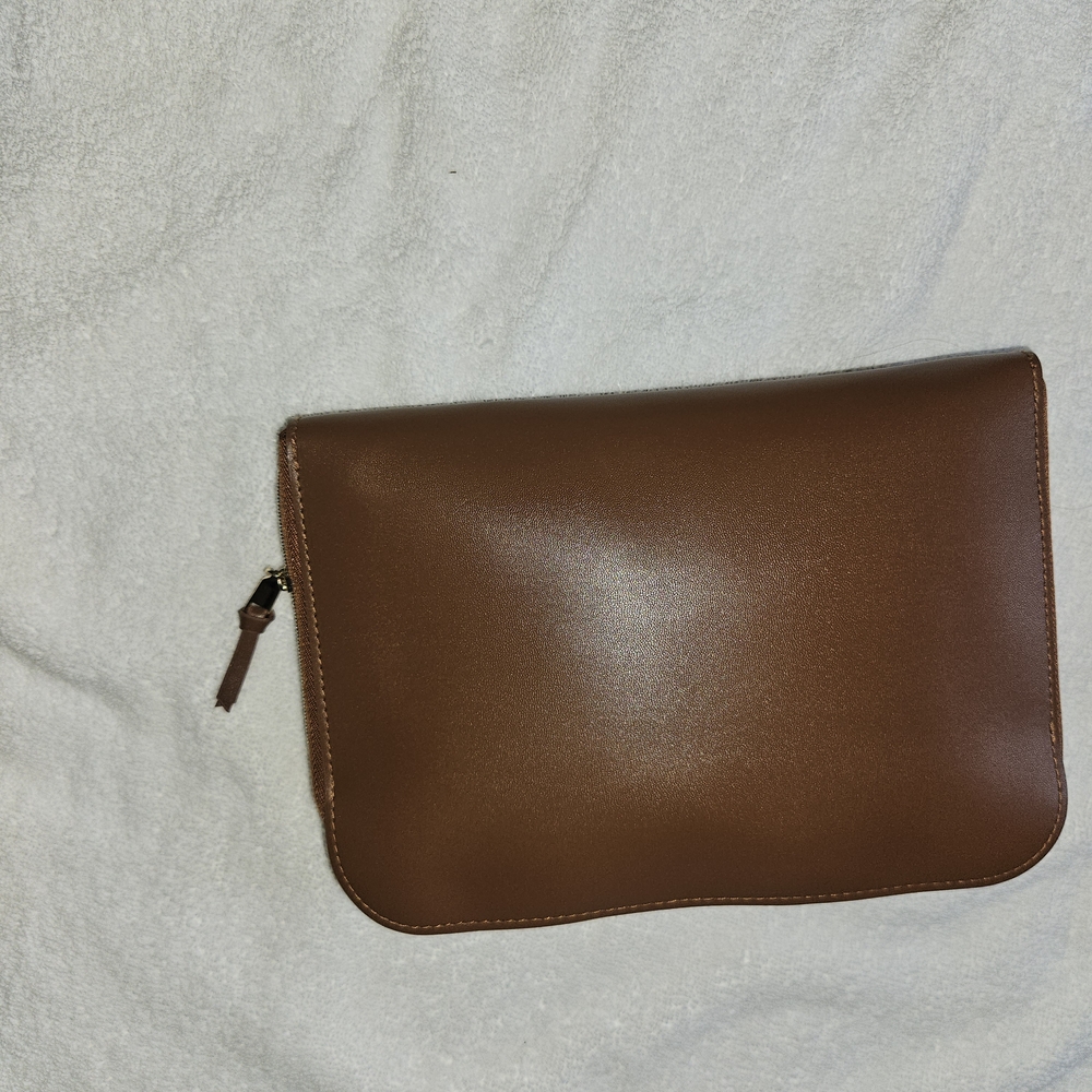 Lanvin Brown and White Travel Pochette - Men/Women - NWOT - Picture 7 of 9
